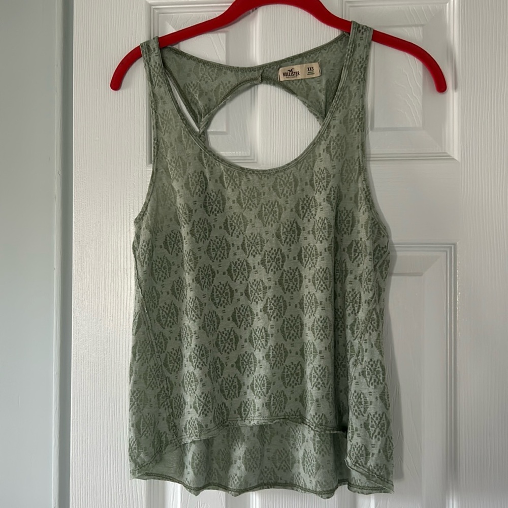 Hollister twisted strap tank top